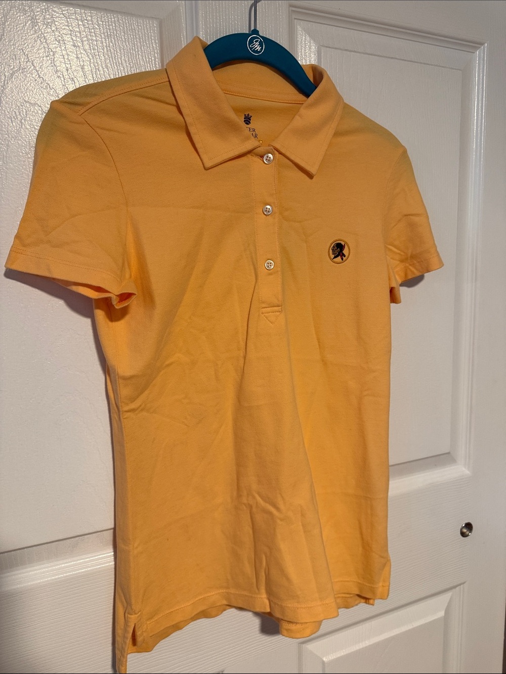 NWT Peter Millar Sun Washed Mesh Polo in Pale Yellow Size small